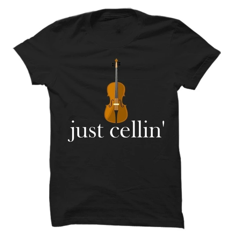 

Cello Shirt Cello Lover Tees Funny Graphic T Shirts Retro Guitar Graphic T Shirts Vintage Women Clothing Retro Men's T Shirt