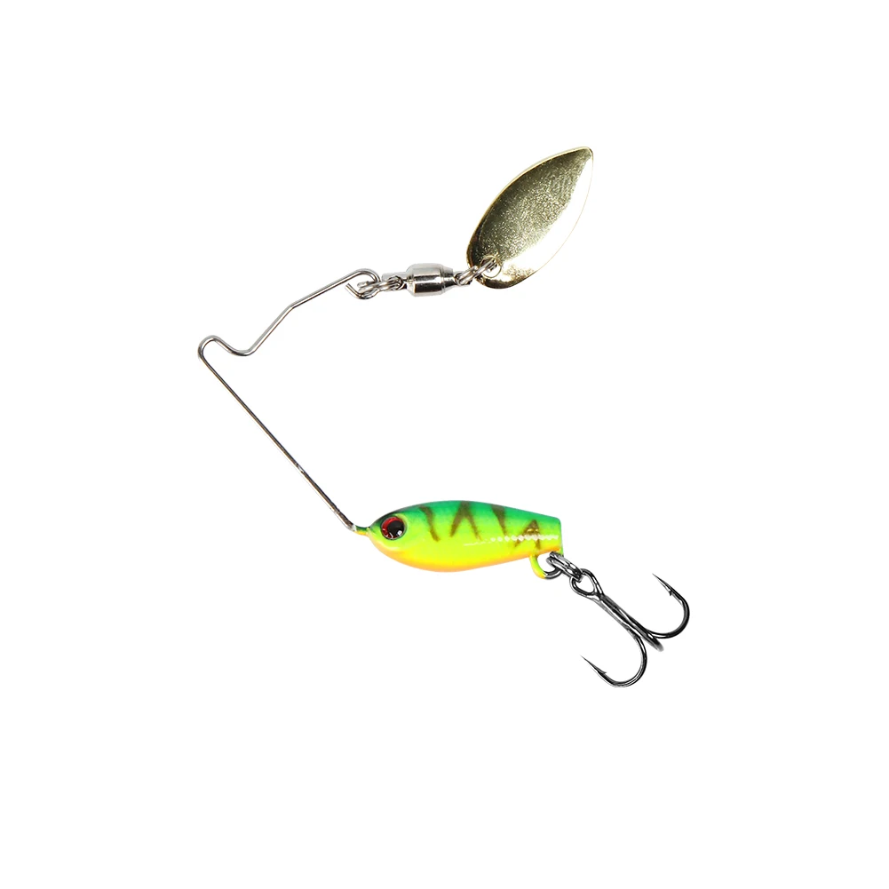 BassLegend Angelköder Area's Metal Blade Shad Tailspin Micro Spinnerbait Bass Pike Forelle Chub Barsch Jigging Löffel 3,5 g 5,5 g 7 g