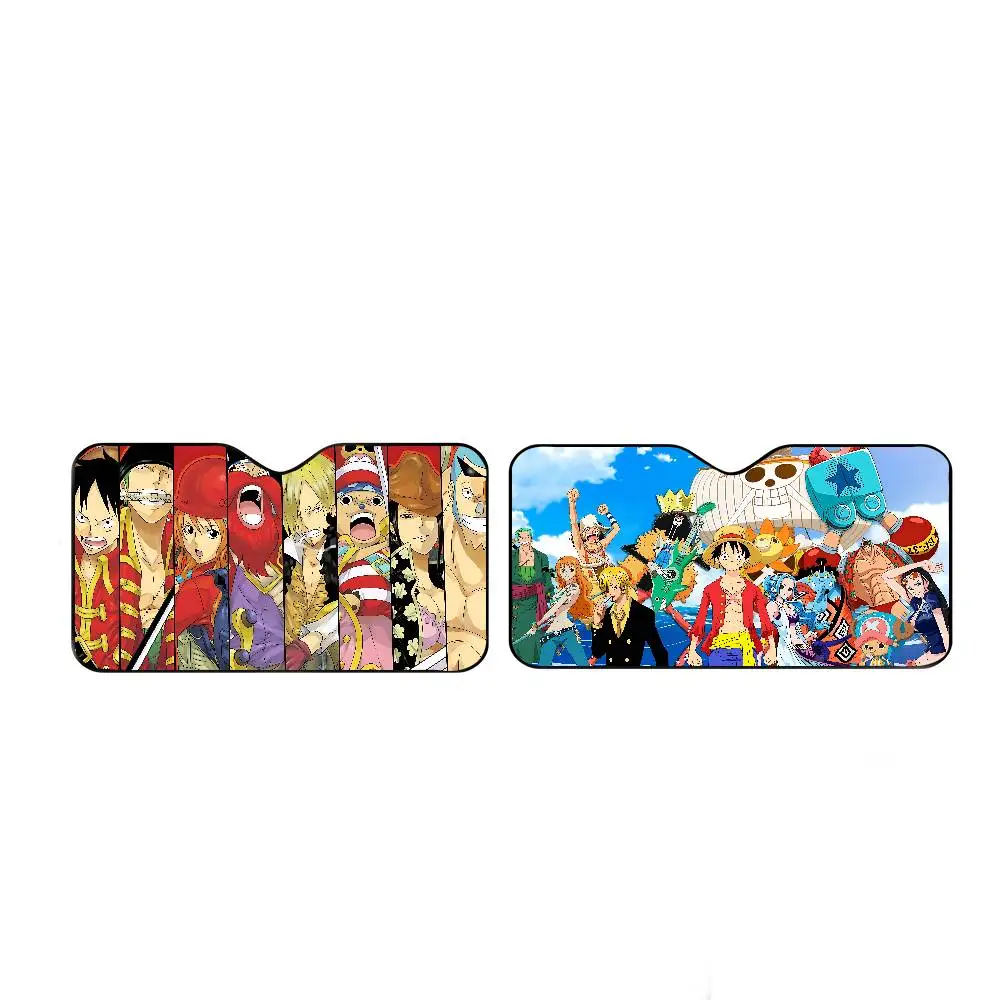 Retro I-One P-PiecceS Cool Car Sunshade Covers Cover Universal Windscreen Folding Visor - view 3