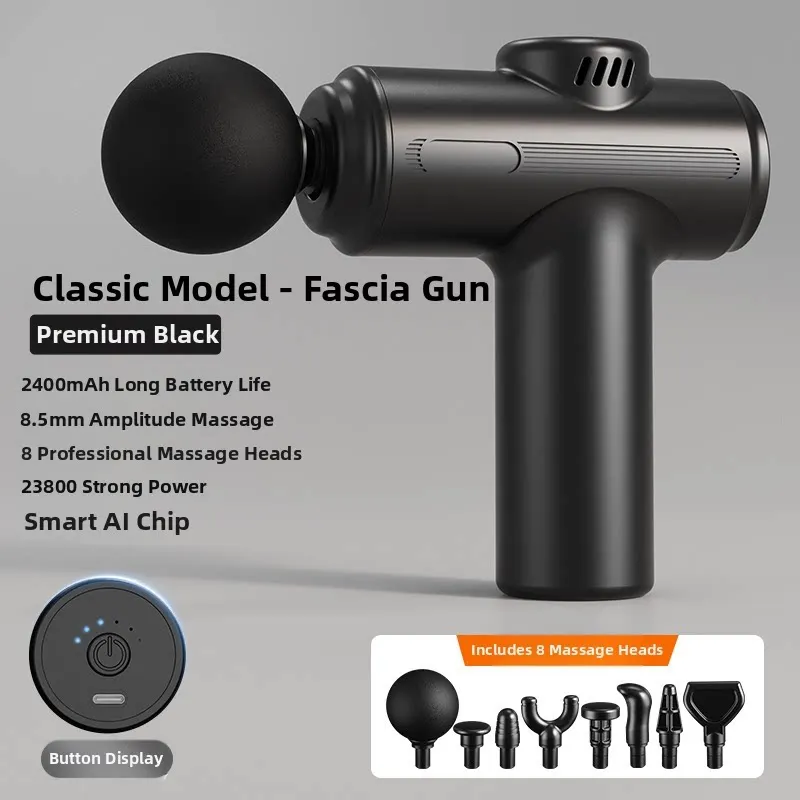 Mini Handheld Percussion Massage Gun – Portable Wireless Muscle Massager