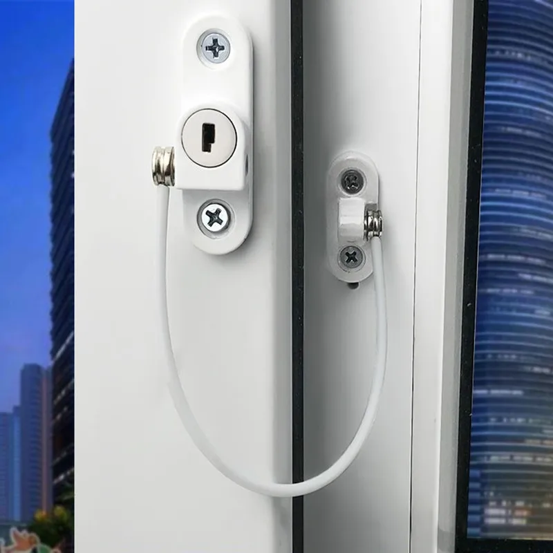 Window limiters Double padlocks are available for doors and Windows to protect children from harm Window locks cabinet locks