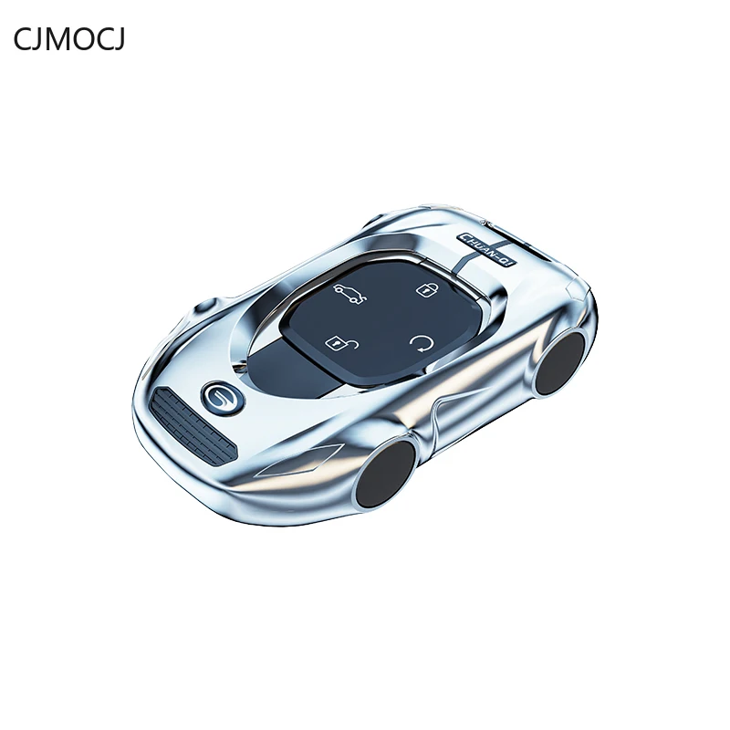 

Premium Zinc Alloy Key Cover Case for GAC Trumpchi GS8 (2024 2nd Gen) - Protective Key Fob Shell Keybag Keychain