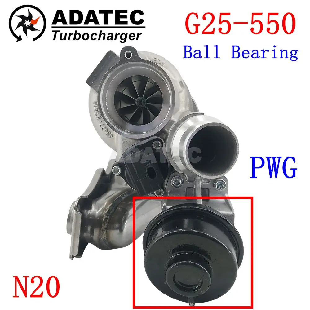 

49477-02006 Turbine 7624535 PWG Ball Bearing Turbocharger Wheel G25-550 Turbo for BMW X1 X3 Z4 2.0 181HP 242HP N20 N26 2011-