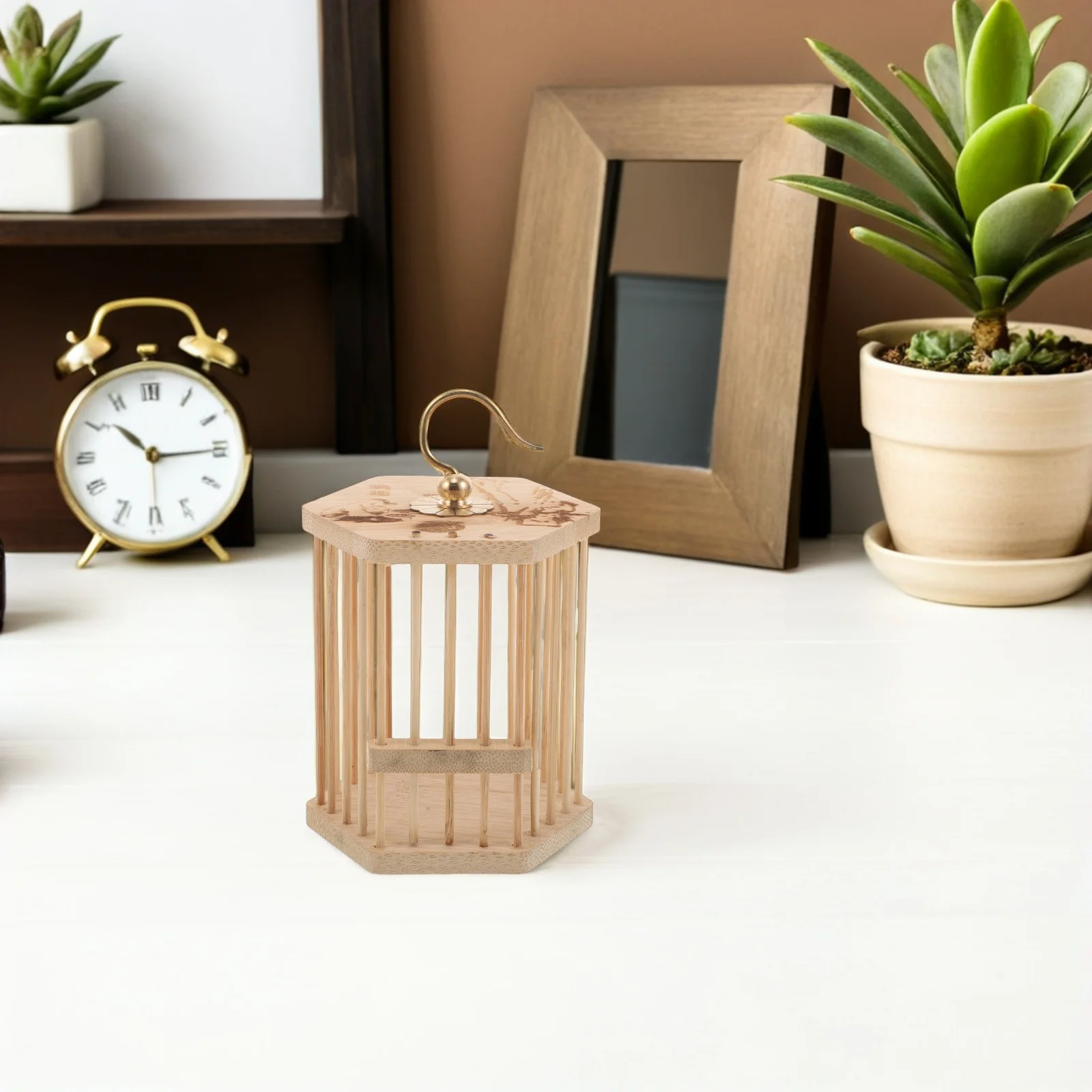 

Pet Insect Cage Bamboo Cricket Breeding Box Ventilated Insect Observation Container For Small Animal Habitat - Kids Bug Viewer