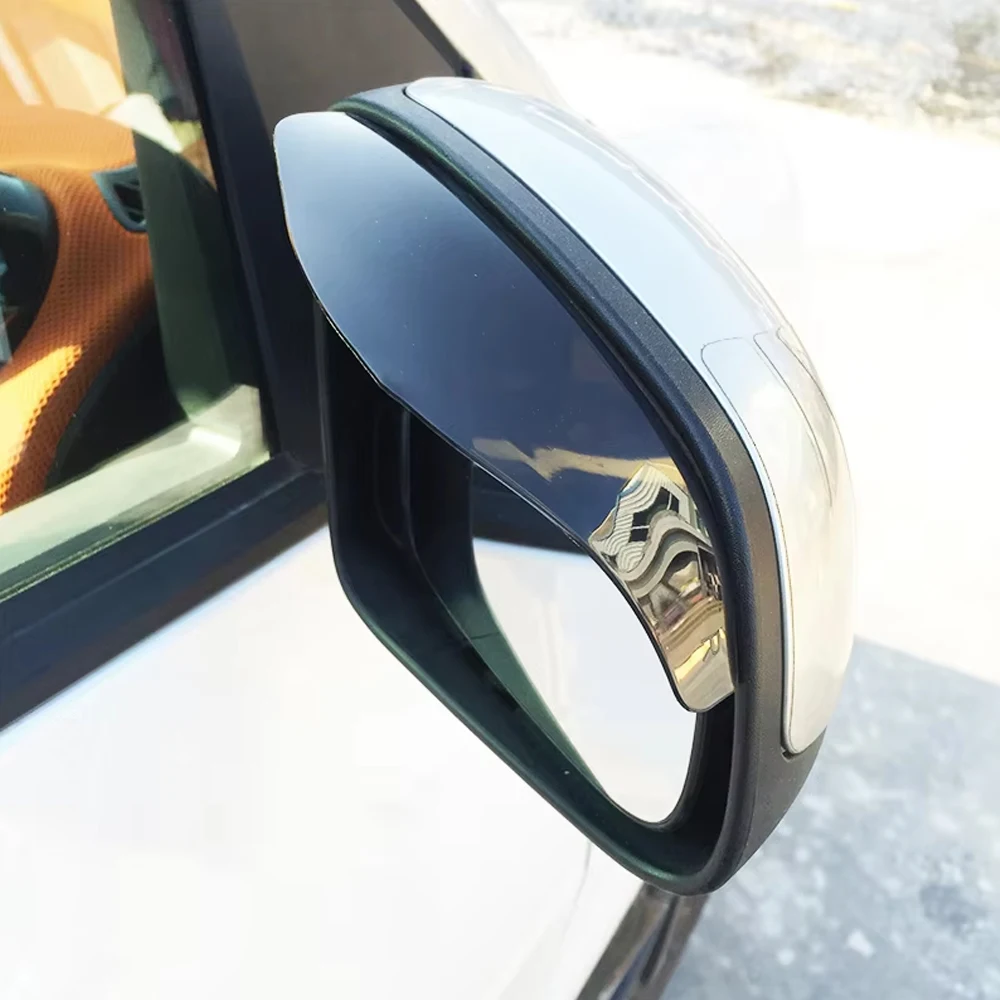 Deflector de visera para espejo retrovisor de coche, protector contra la lluvia, cubierta deflectora de espejo para cejas, accesorios para Smart 451 453 fortwo forfour, 2 uds.