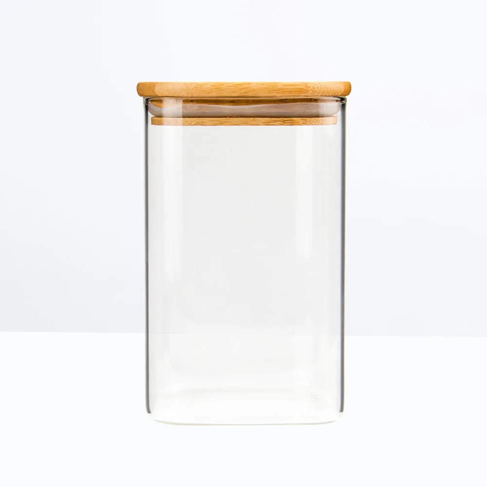 

Airtight Storage Tank Glass Tea Jar Flour Sealed Canisters Food Containers Jars