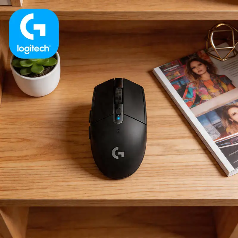 

Logitech G304 LIGHTSPEED Wireless Gaming Mouse 12000 DPI 1ms Latency HERO Sensor 250hr Battery Gaming Office Durable Users