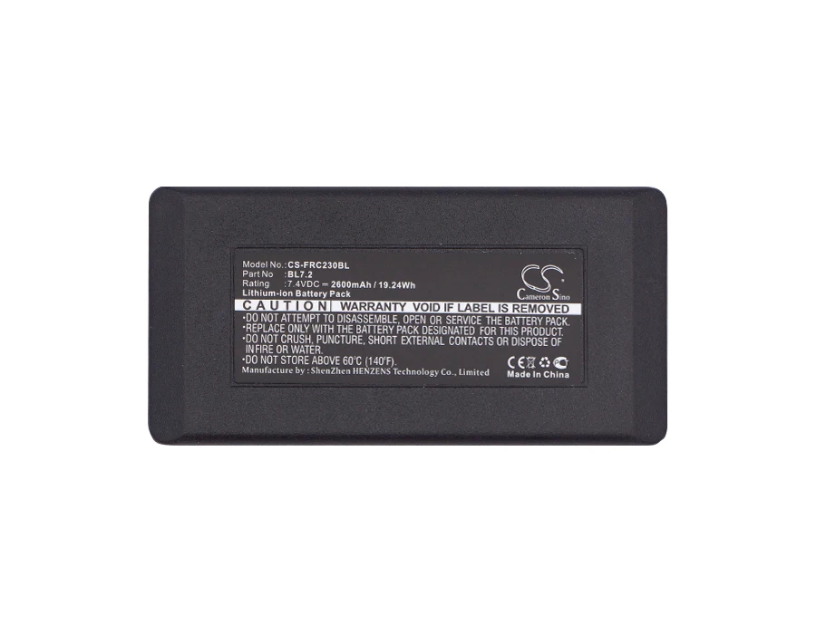 

GreenBatteryPower CameronSino 2600mAh 7.4V 19.24Wh Crane Remote Control Li-ion Battery for Falard RC 012,BL7.2,RC12,RC12R,TIM12