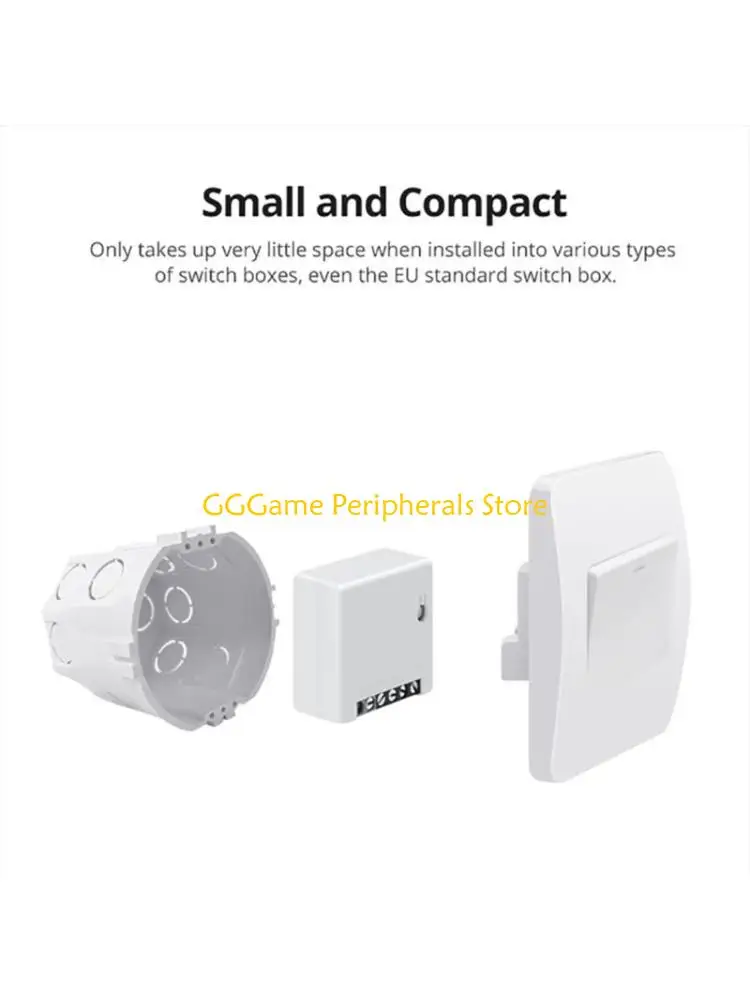 

U55B MINIR2 WiFi DIY переключатель MiniR2 двусторонние модули EWeLink беспроводной пульт дистанционного управления работает с