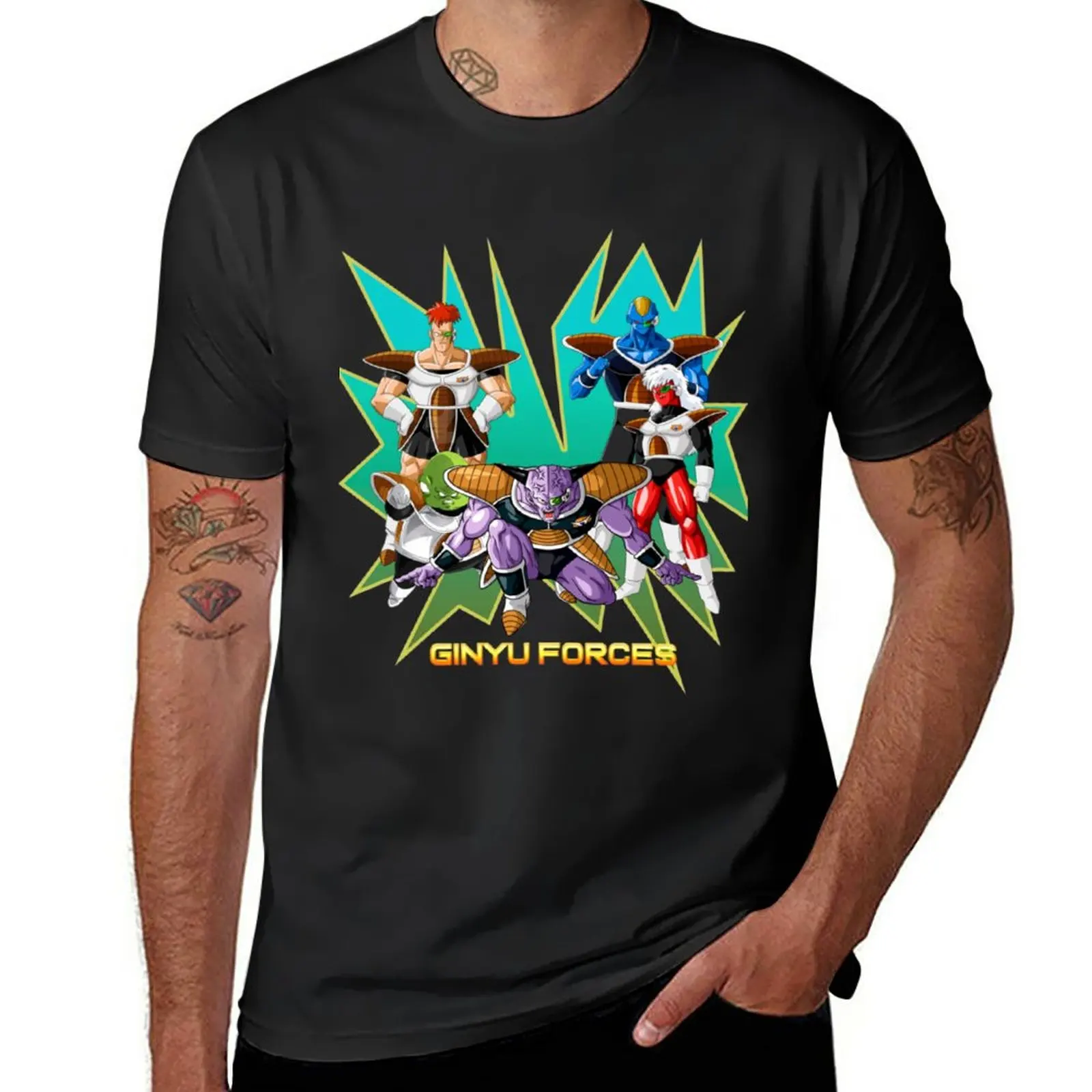 

New GINYU FORCES HQ Classic TShirt191 T-Shirt tees cute clothes aesthetic clothes summer top Men's t shirts