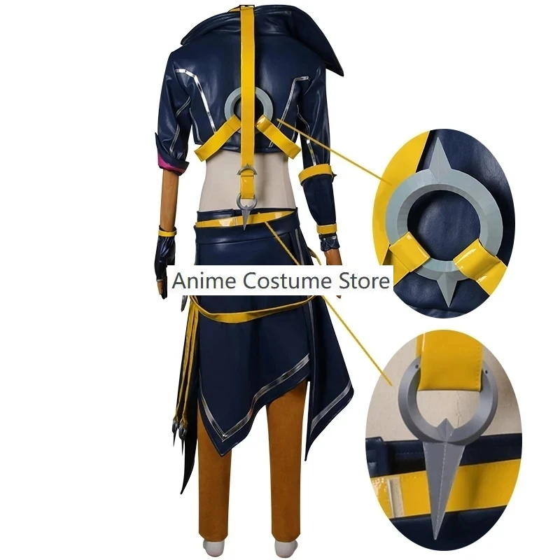 Jeu LOL Heartsteel Cosplay Costume, Kayn, Perruque Eyepatch, Uniformes Personnalisés, Halloween, Tenues de ixde Carnaval, Cheveux Synthétiques, Hommes et Femmes