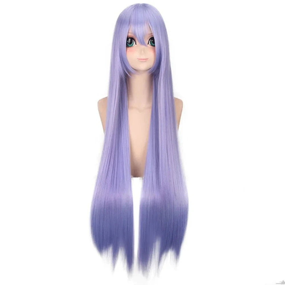 Synthetic Cos Wig Inspired By Chino Style Blue Short Bob with Bangs for Cosplay Roleplay Party Mantis Wolf Tail Lifelike Scalp