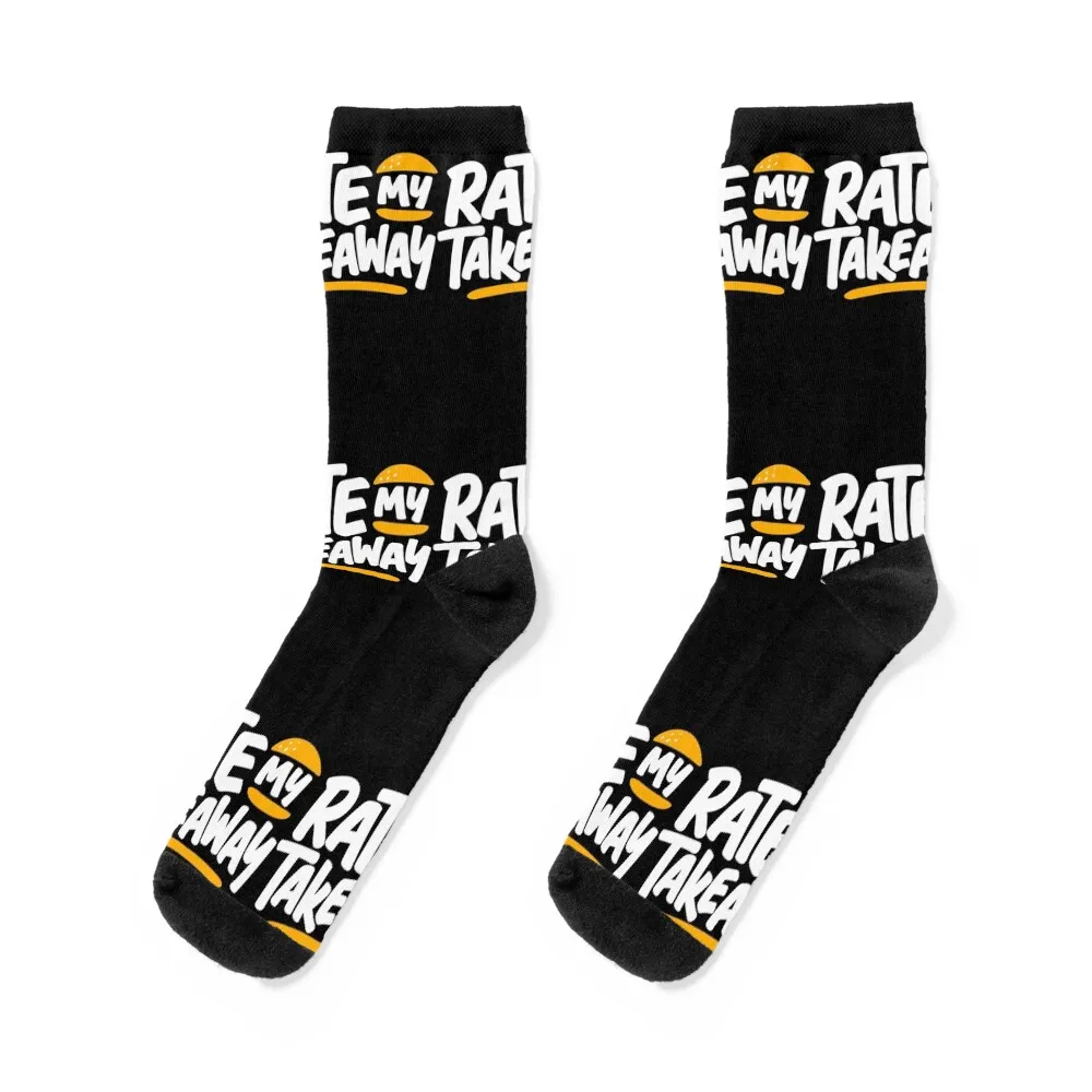 

Rate My Takeaway Socks loose halloween Stockings compression Climbing Socks Female Men's
