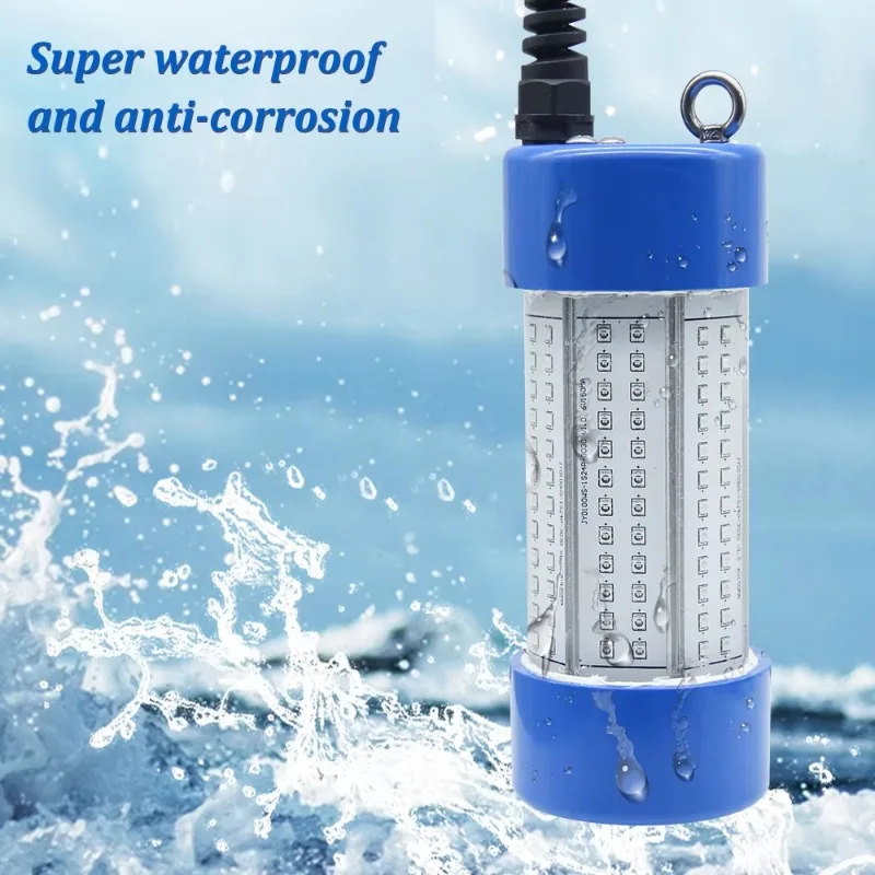 تحت الماء الصيد مصباح ليد 100 واط DC12V الأخضر LED الحبار ضوء استخدمها في مزارع الصيد البحرية البحرية Led الصيد السحر