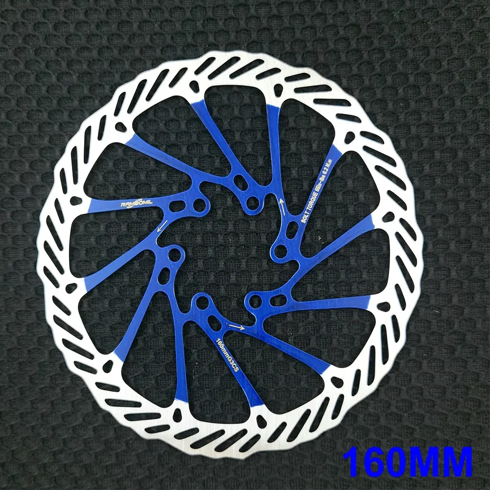 حل فرامل قرصية مبتكر لدراجة الطريق مع محول من الفولاذ المقاوم للصدأ متوافق مع ROTOR بأحجام متعددة
