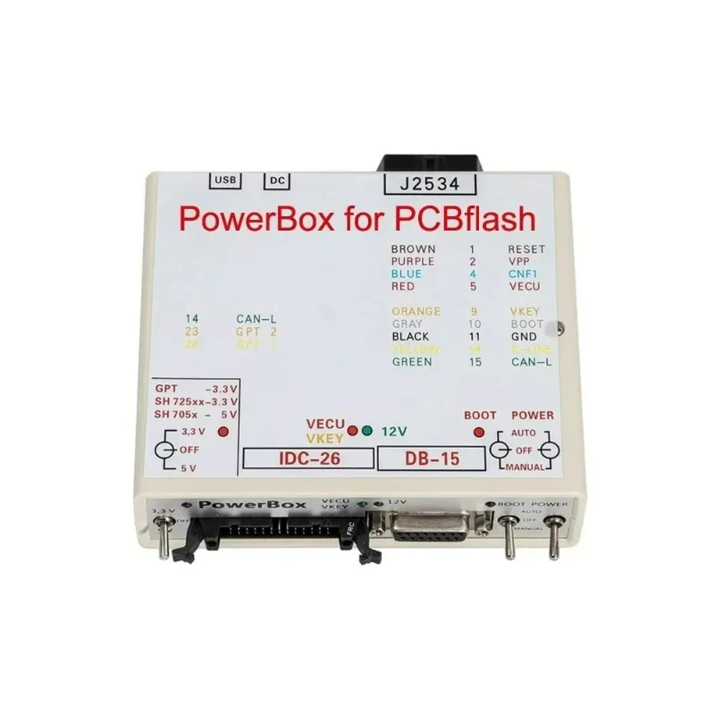 

PCMFlash KTM JTAG J2534, перемычка протокола OBD PowerBox