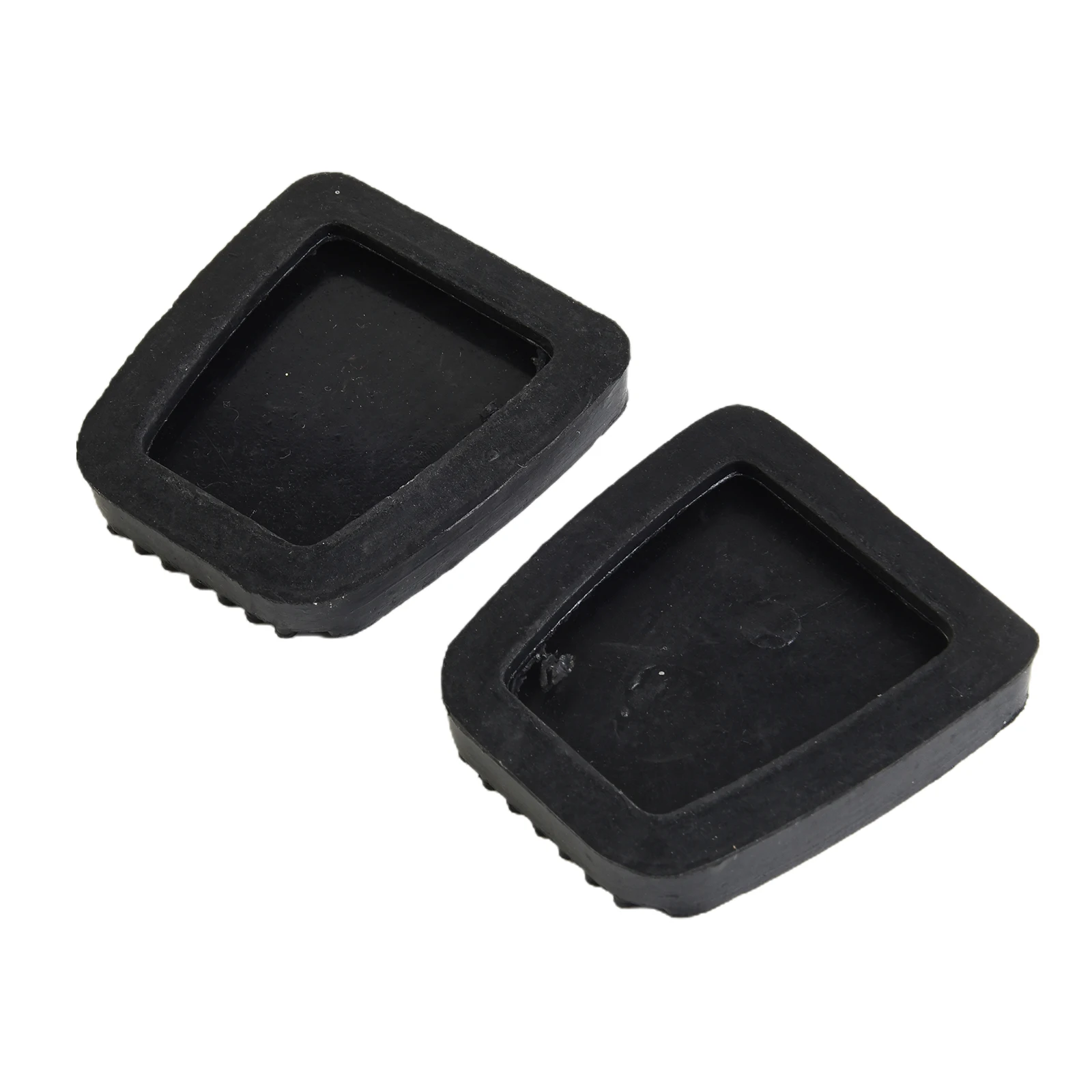 1 Pair 2Pcs Rubber Brake Pedal Pad Clutch Brand New Easy Installation High Quality Parts Replacement Accessories