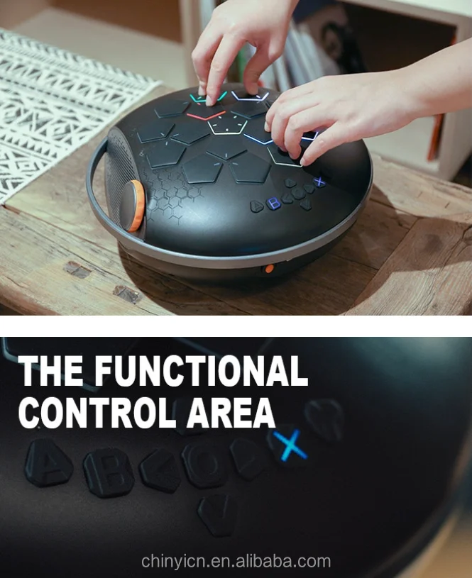 Multipurpose Keyboard Piano Instrument Percussion Instrument 238 Tone Hand Crank Durable Tambourine