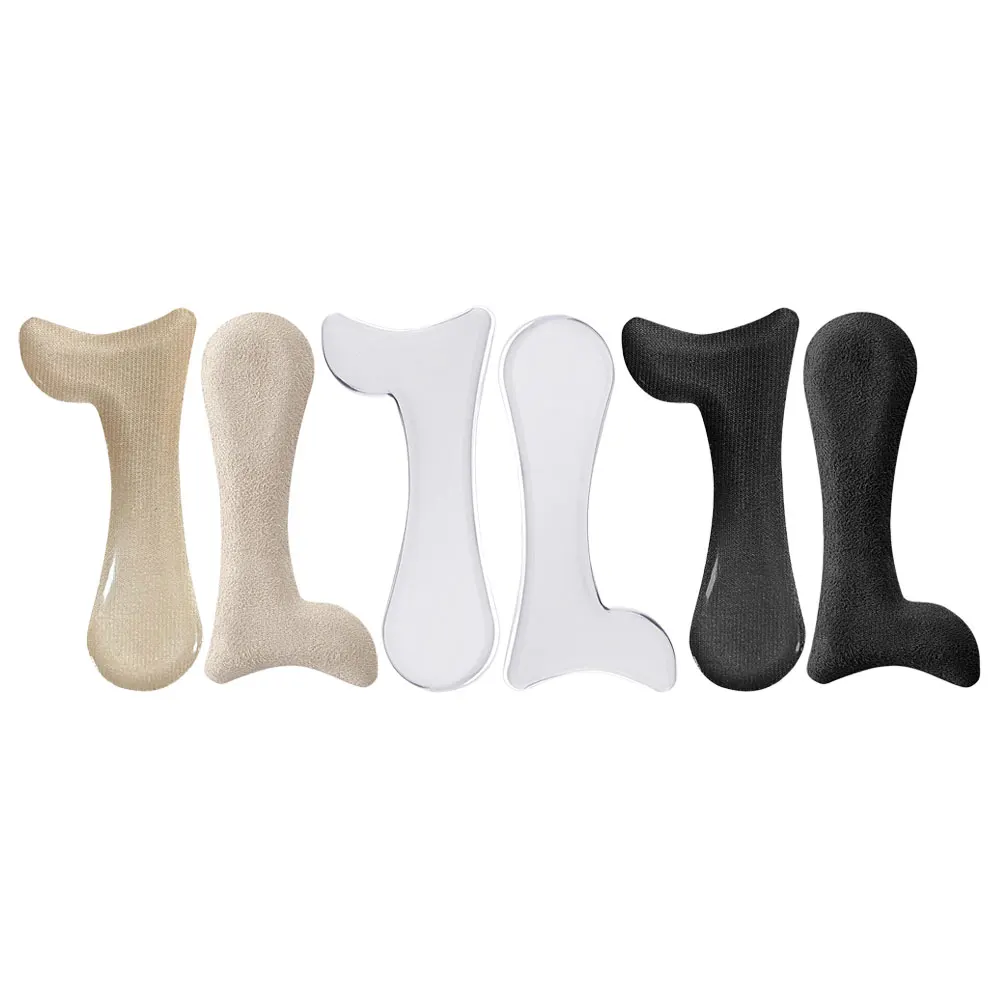 

3 Pairs Arch Support Pad Comfort Insoles Women Cushion Inserts Shoes Heel Anti-slip High Foot Supports Suede Man Heels