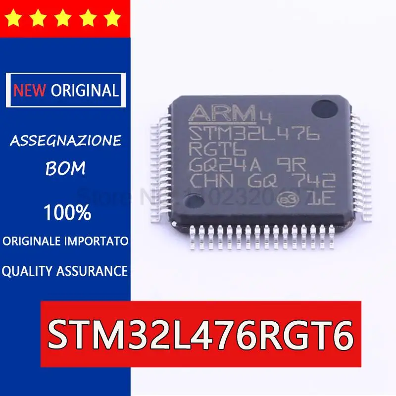 Original spot STM32L476RGT6 QFP64 TR - 64 STM32L476 single chip micro controller LQFP64 32L476 STM32L chips