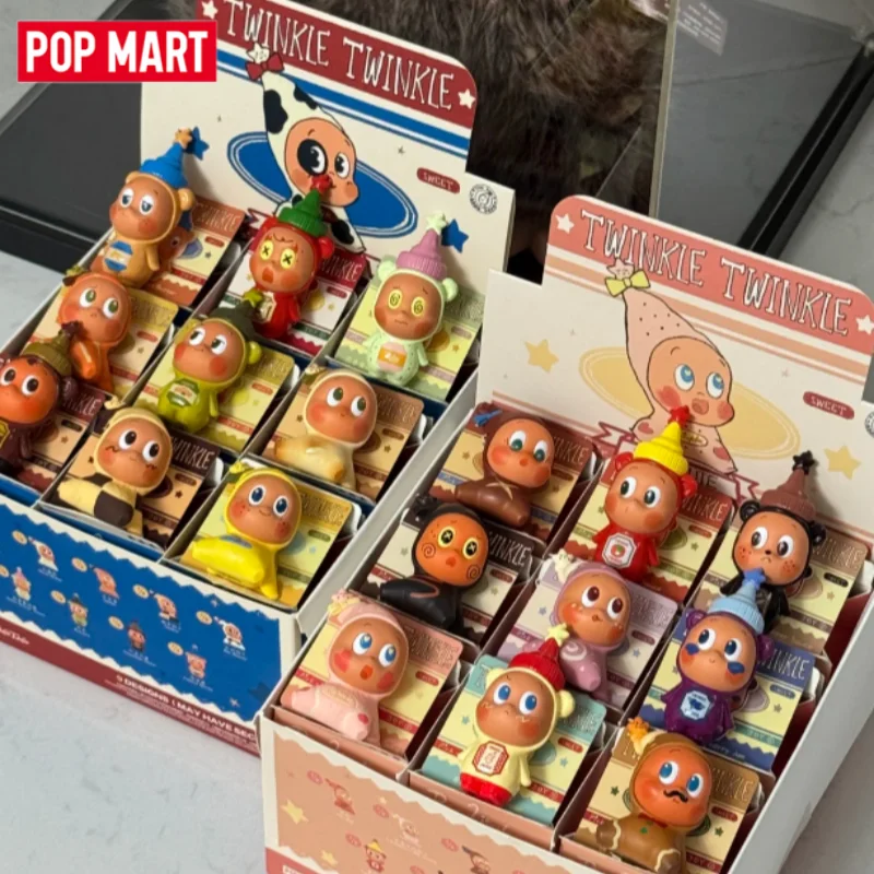 

POPMART Twinkle Twinkle Create Your Taste Series Blind Box Guess Bag Mystery Box Toys Doll Anime Figure Desktop Ornaments Cute