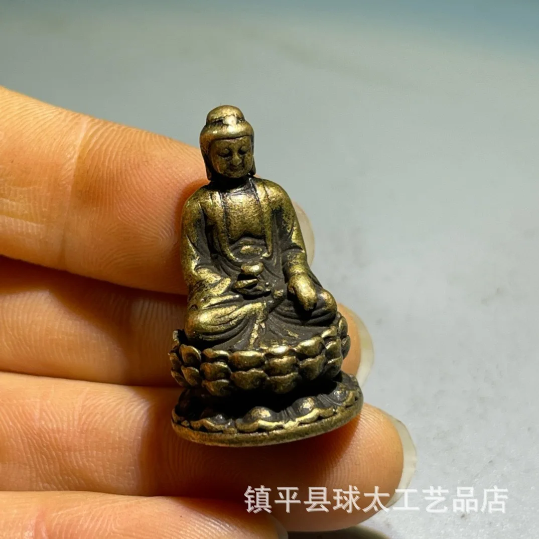 

Bronze ornament Sakyamuni ornament calligraphy living room desk ornament