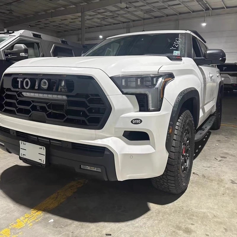 Suitable for 2023-2025 Toyota Sequoia with Lighted Arches TRD Style Side Skirts Wheel Arch Mudguards