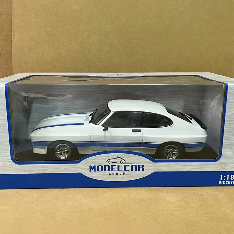 1:18 Ford Capri MK II Simulation Alloy Car Model Diecast Toy Collectible Gifts Ornaments