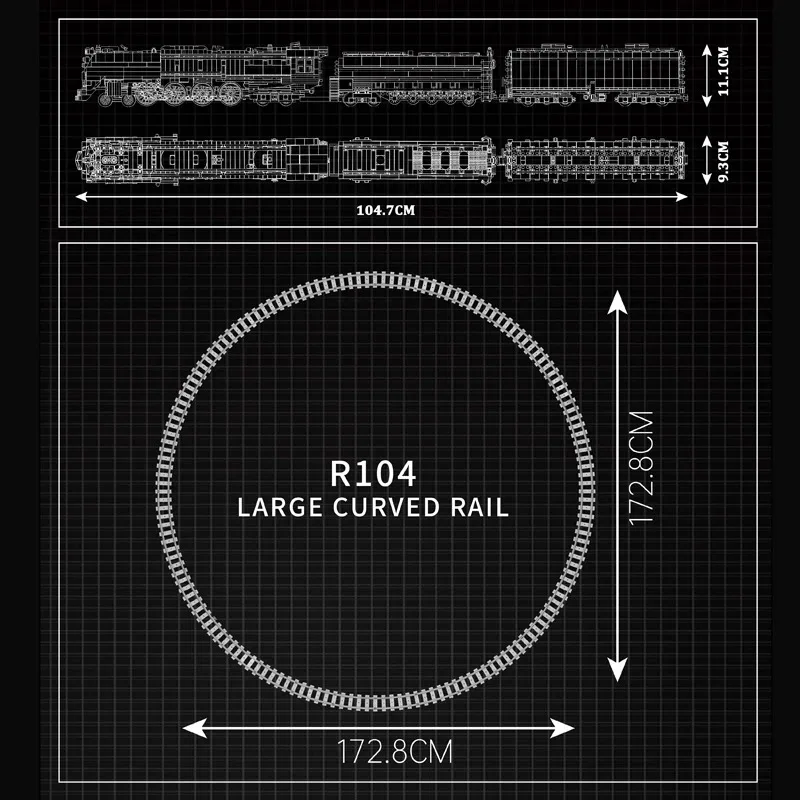 3357 قطعة قالب MOC التقني King 12027 RC EMD SD40-2 قاطرة الديزل اللبنات مدينة التحكم عن بعد قطار لعبة مجسمة هدية