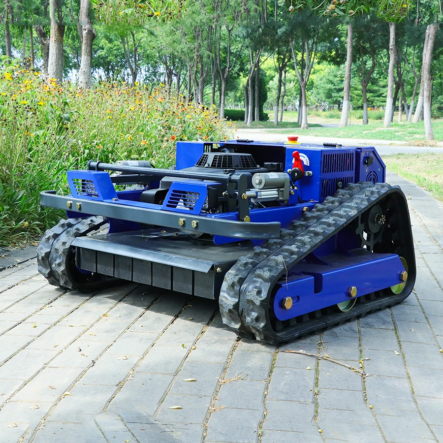 Mower for Agriculture Forestry Small  Lawn MowerAll Terrain Intelligent Remote Robot Remote-controlled Lawn