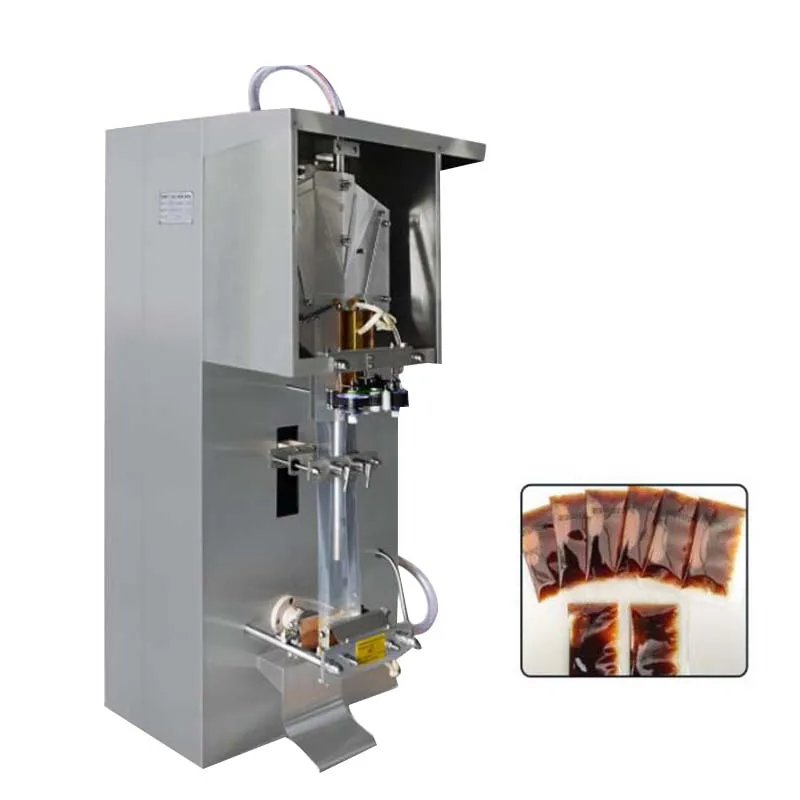 Liquid Packaging Machine Electronic Metering Quantitative Seasoning Water Soy Sauce Vinegar Milk Red Oil Packing Ice Bag Machine