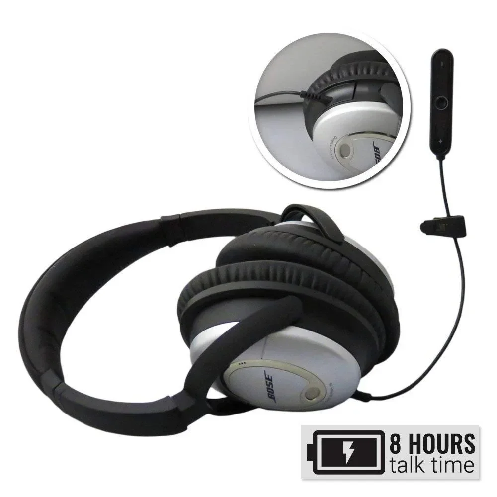 Bluetooth 5.0 Adaptador De Áudio Estéreo Receptor Handsfree Sem Fio Para Bose QuietComfort 15 2 QC15 QC2 Auscultadores