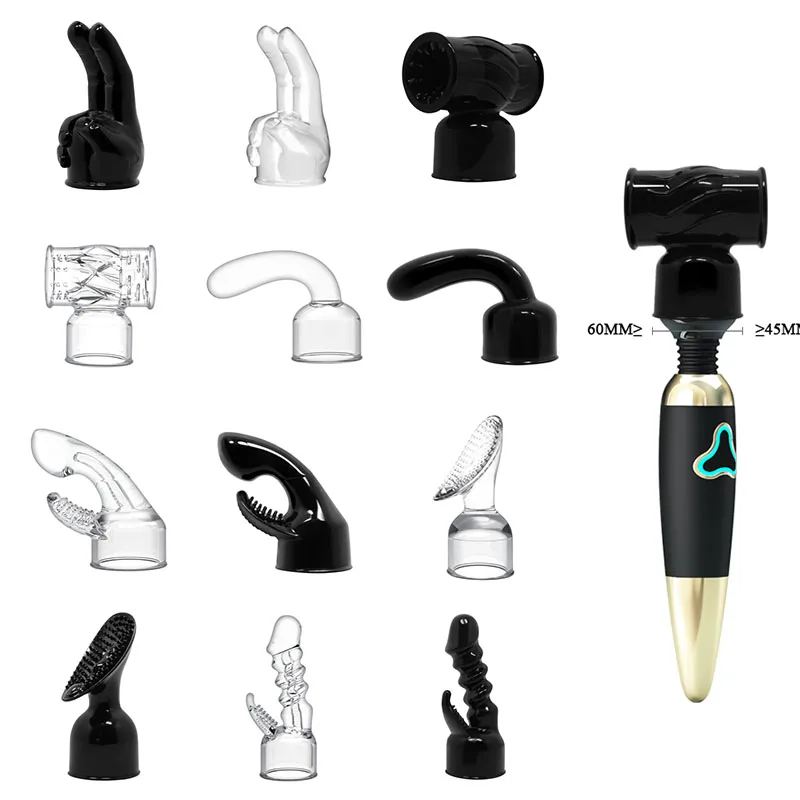 BAILE  Magic Wand  Attachments AV Vibrator Headgear  head cover cap  G-spot Stimulator sex toys sex​ pussy dildo tooys for man