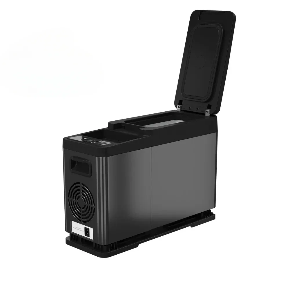 for CF8 12V 8L Portable Black Mini Car Refrigerator, -20 - 20 ℃ Compressor Cooled Refrigerator for Multiple Vehicles