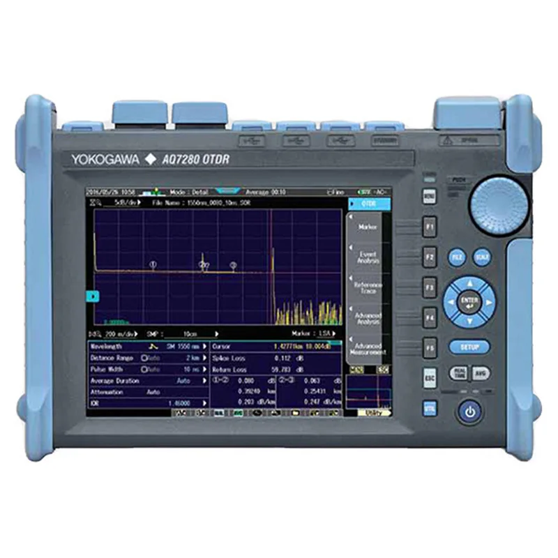 Yokogawa AQ7280 7282A 7283A Optical Time Domain Reflectometer OTDR Optical Cable Fault Breakpoint Detector