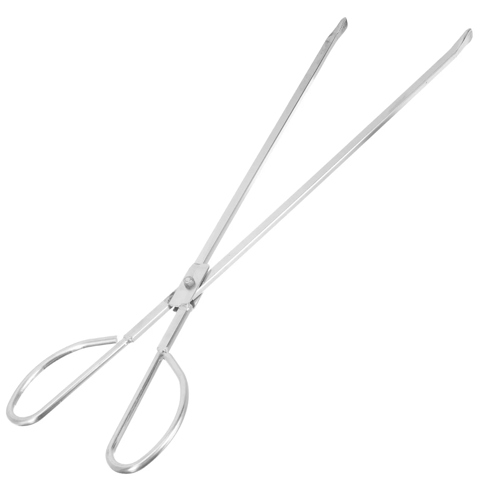 

Щипцы для камина из нержавеющей стали, длинный захват 53 см для барбекю, кемпинга, пикника, щипцы для дров, сбора мусора, инструменты для угля