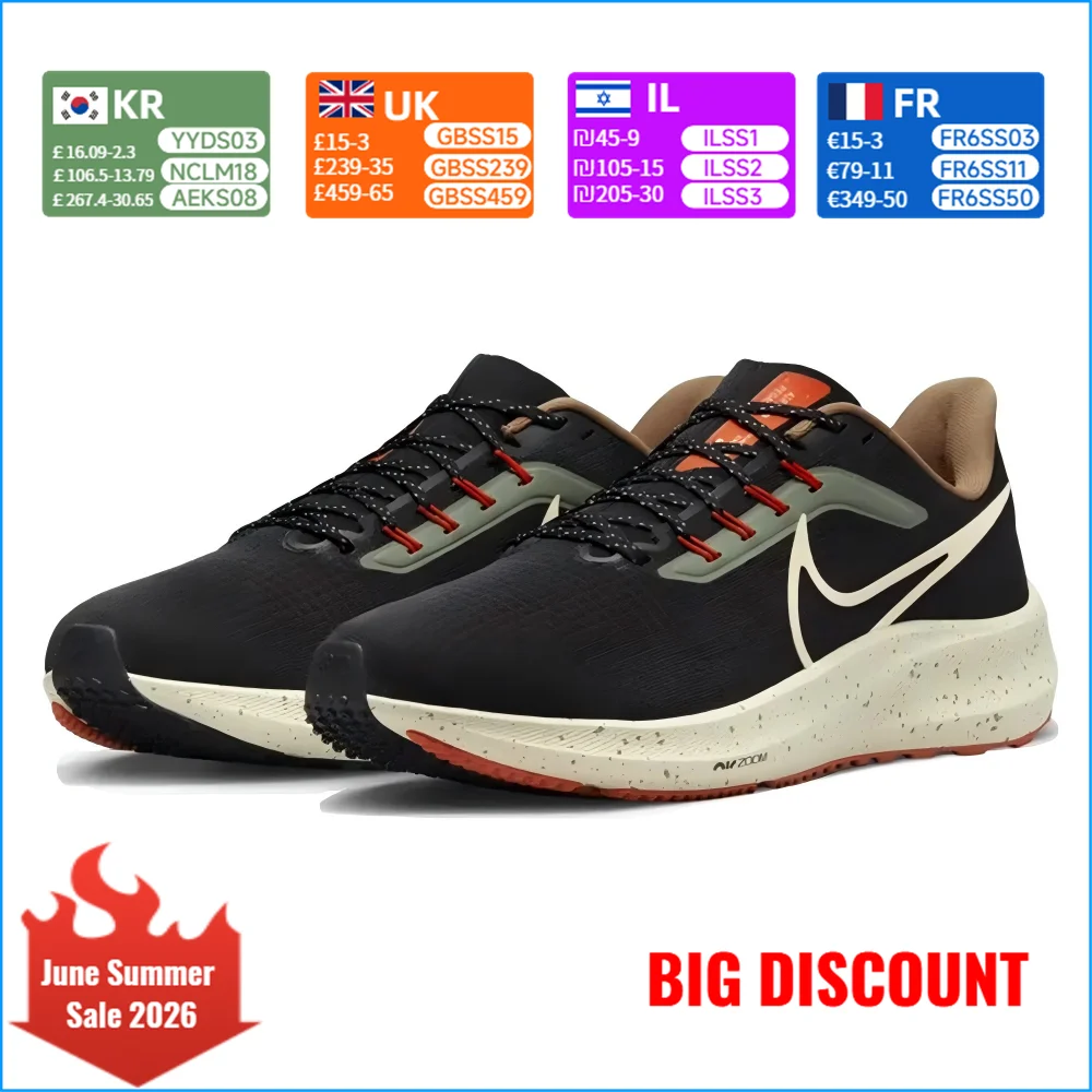 

Nike AIR ZOOM PEGASUS Running Shoes Men's Casual Shoes with Slip-Resistant, Durable, and Cushioned Soles DX6039-071