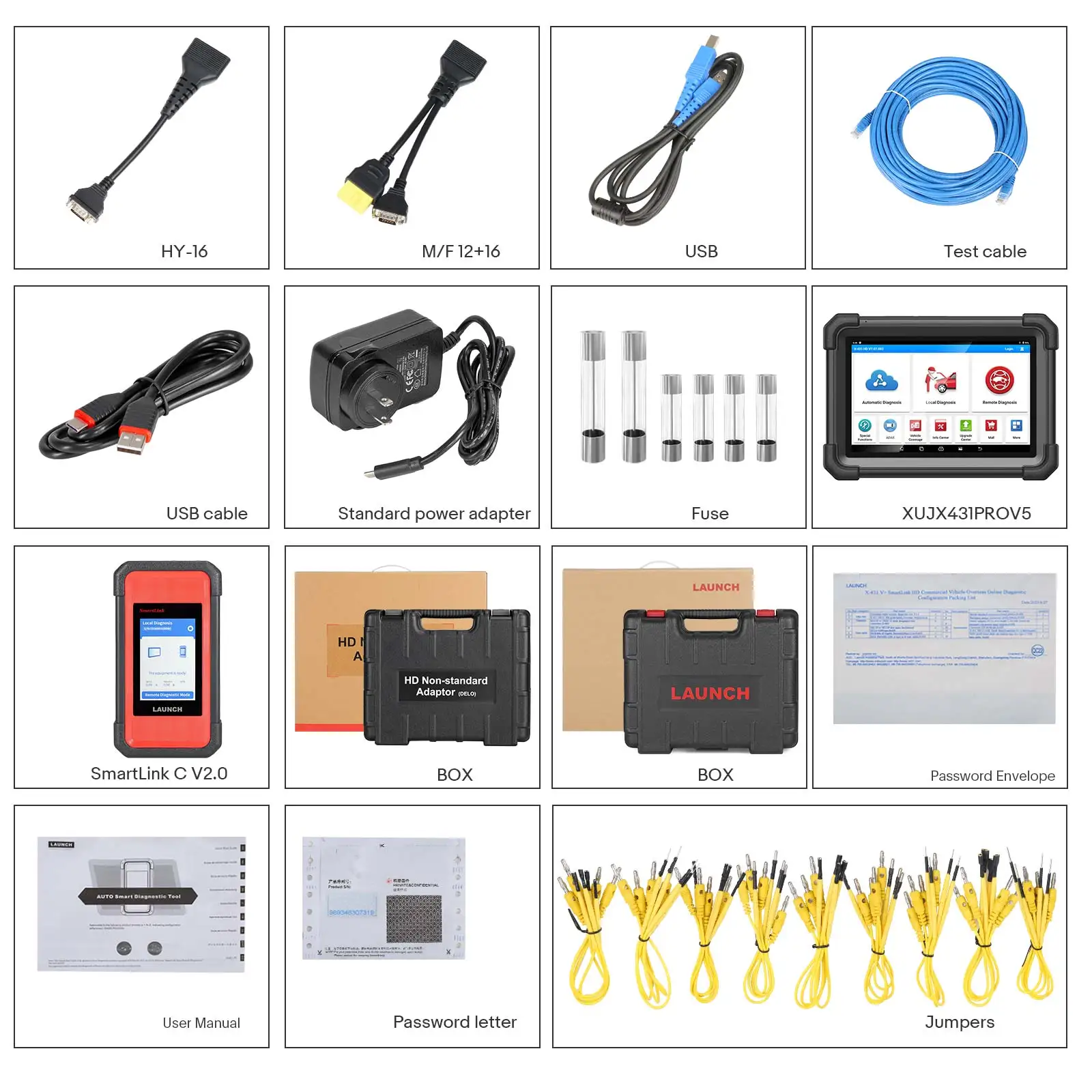 X431 V+ SmartLink HD Heavy Duty Truck Diagnostic Tool