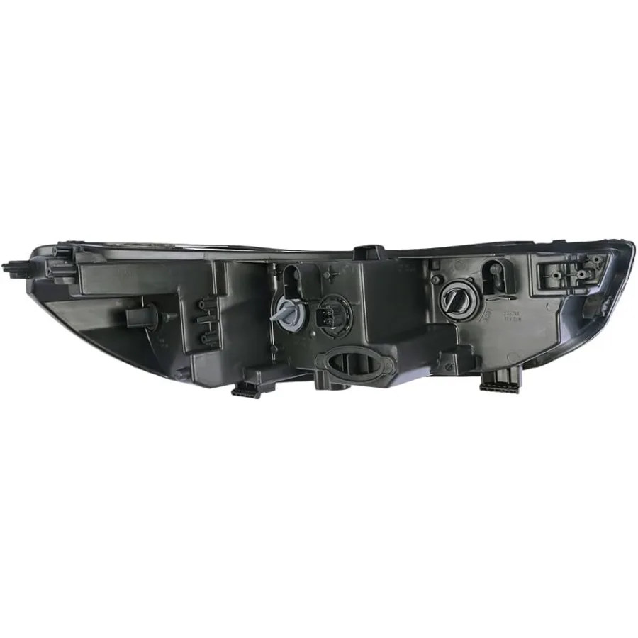 مجموعة المصابيح الأمامية الهالوجين من الجانب الأيسر للسائق مع ضوء النهار الجري لترقية الإضاءة الأمامية للمركبة المتوافقة مع كيا S #4