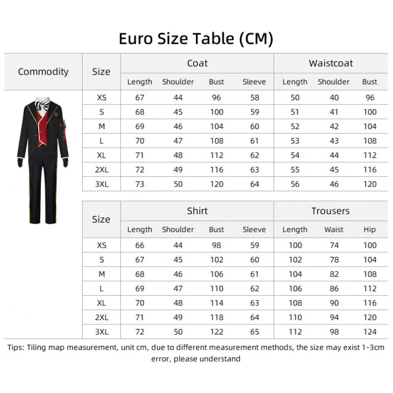 

3.a;6\m/Games Twisted Wonderland Cosplay Costume Men School Uniforms Vil Riddle Azul Lilia Ruggie Carnival Halloween Parg;8'l/7,