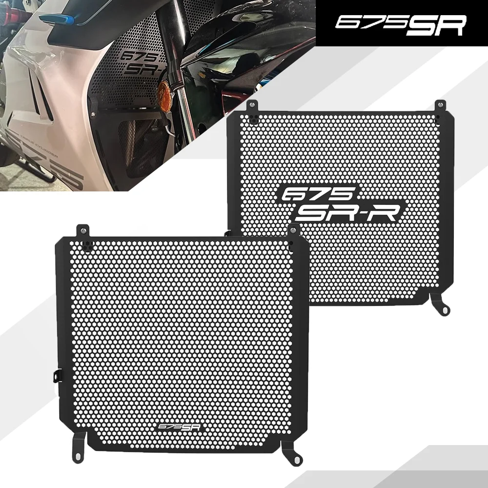 

For CFMOTO 675SR-R 675SR R 675SRR 675 SR SS 2023-2025 Motorcycle Accessories CNC Aluminum Radiator Guard Protection Grille Cover