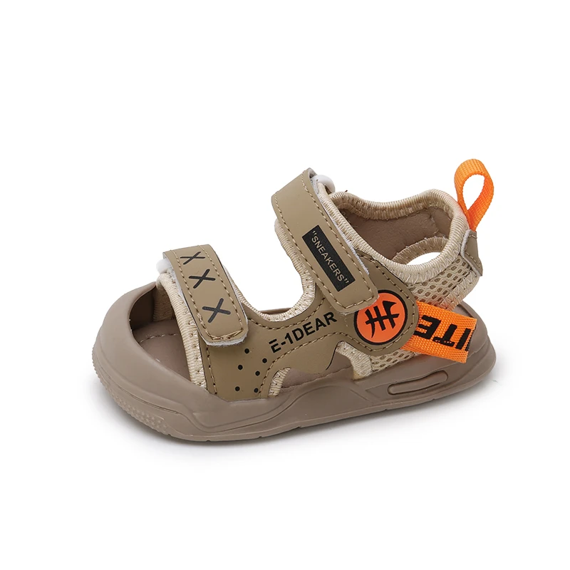 

Youth Kids Slide Sandals Baby Shoes Boys Sandals Walking Shoes Soft Sole Baby Sandals Female Kindergarten Toddler Beach Sandals