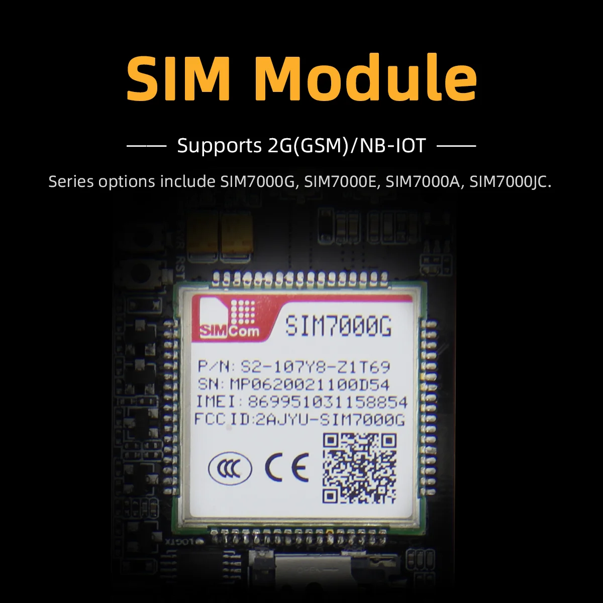 LILYGO® T-SIM7000G, 2G(GSM)/NB-IOT SIM Module, ESP32 Development Board, WiFi Bluetooth GPS, SIM7000G SIM7000E SIM7000A SIM7000JC