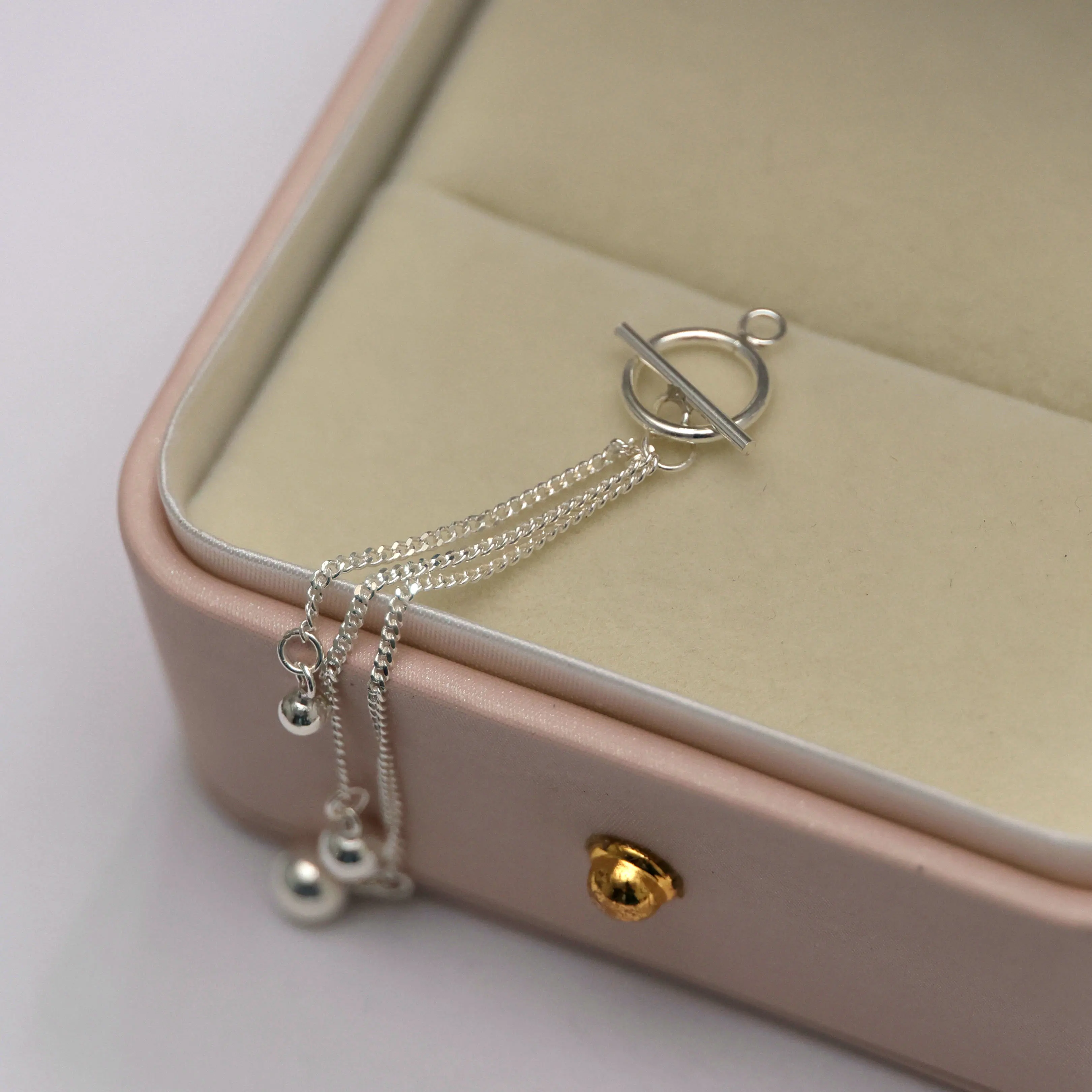 1SET  925 Sterling Silver OT Hook Connector for DIY Fine Jewelry Finding ZD0047 view 5