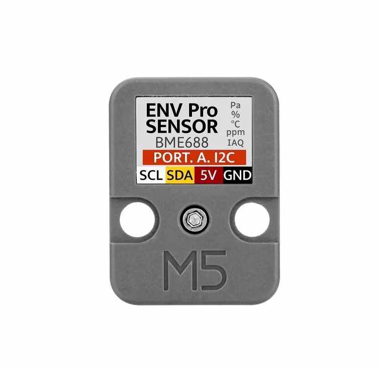 

M5Stack ENV Pro unit BME688 Environmental temperature, humidity, and air pressure Indoor air quality testing