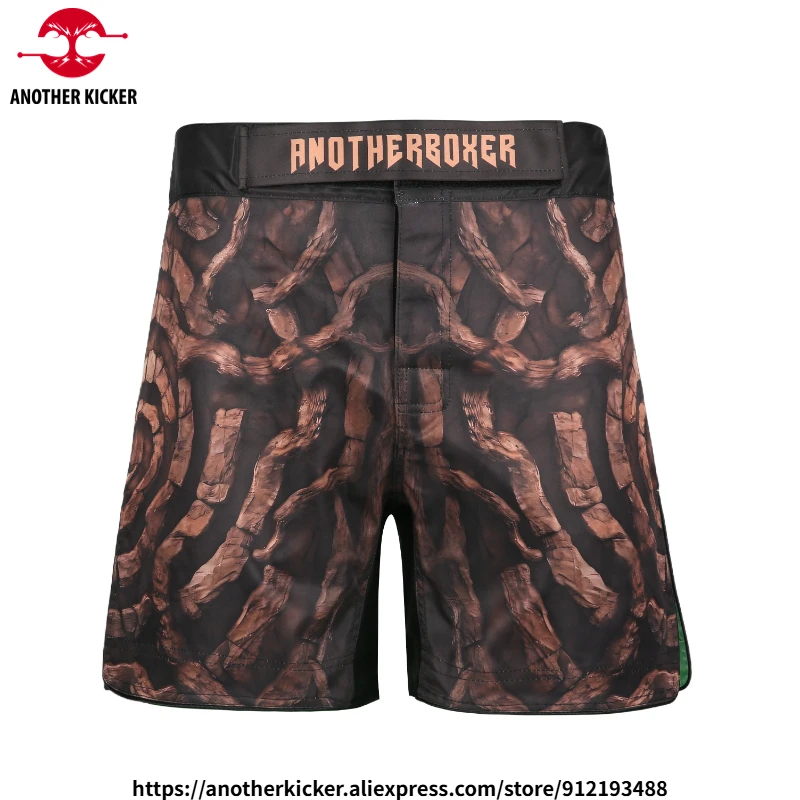 

Шорты для борьбы с ММА, сплит-дизайн, ретро-бокс, Муай Тай, боевые брюки для тренировок и соревнований, мужские брюки на липучке с завязкой