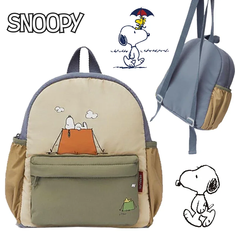 Snoopy Backpack Bag Lightweight Bag Kids Backpack Gift for Boys Girls Fashion Small Backpacks Simple Casual Traveling Bookbags