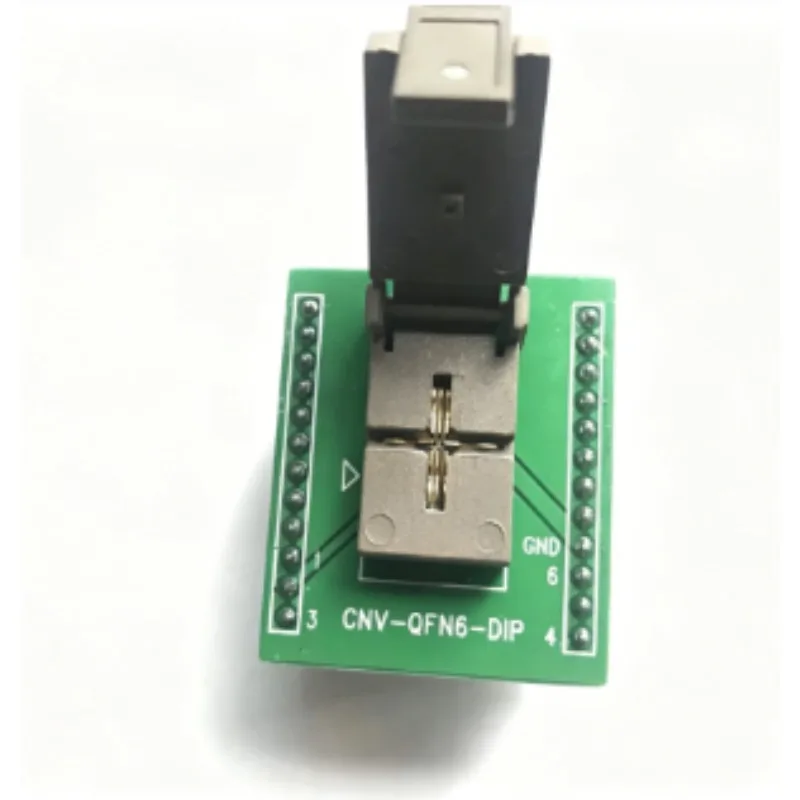 DFN6-2X2 Programming Adapter 0.65mm Pitch QFN6 IC Test Socket