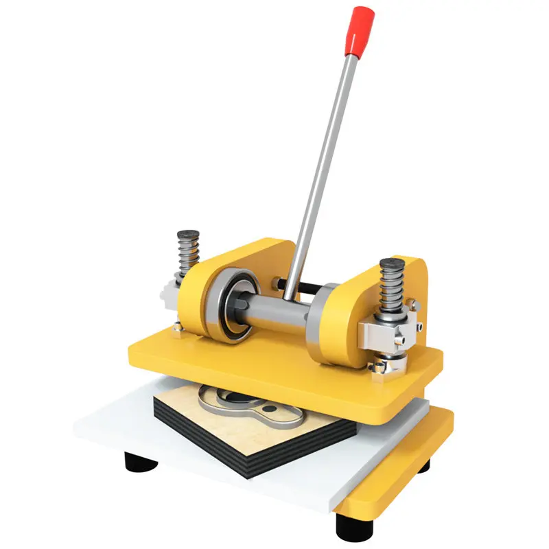 D1 Manual Die-cutting Sampling Small Press, Knife Die Cutting, Fabric Cutting and Leather Stamping Machine