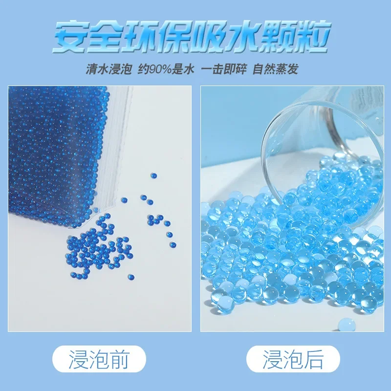 HOT Water Ballen Blaster 100000 Stuks 7-8mm Ballen Munitie Compatibel Crystal Clay Bullet Kinderspeelgoed